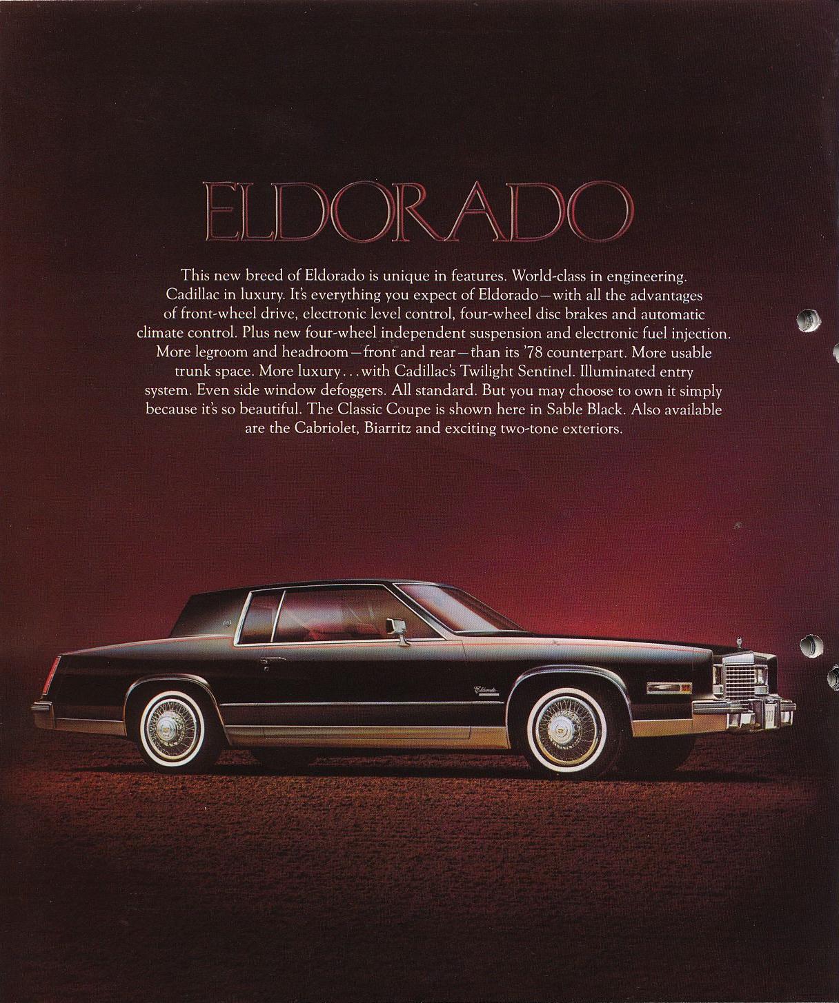 1979 Cadillac Brochure Page 3